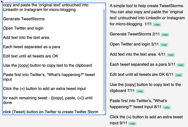 tweetstorm creator